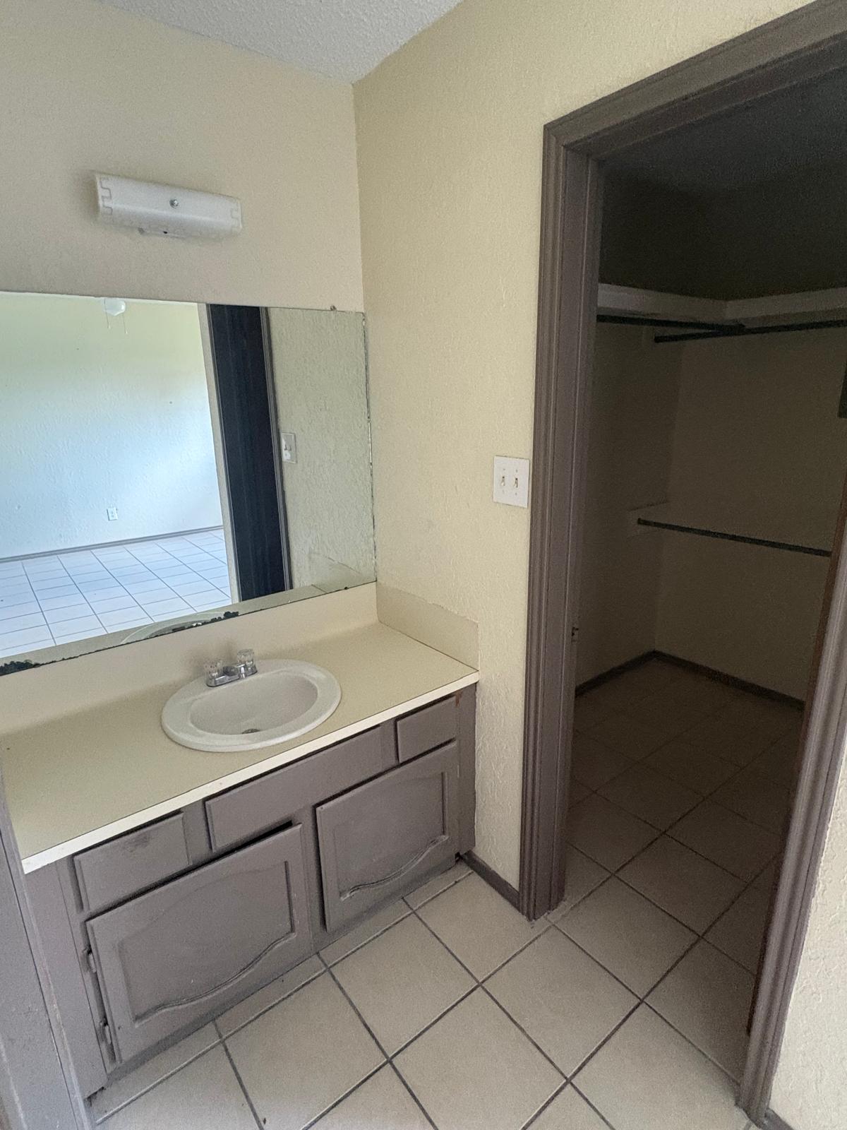 Bathroom with clean design